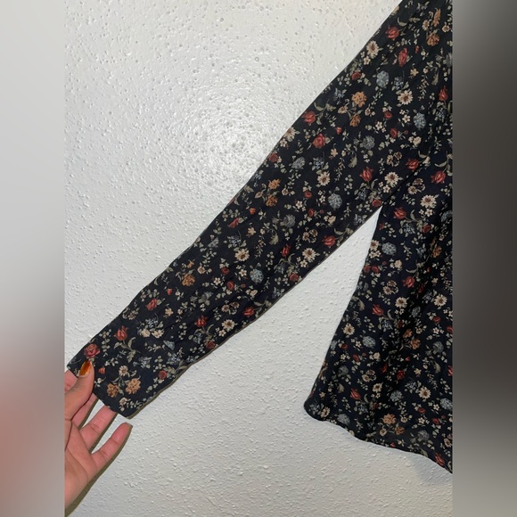 Doen Organic Cotton Plus Floral Boho Cottagecore Praire Top XS - Picture 4 of 11